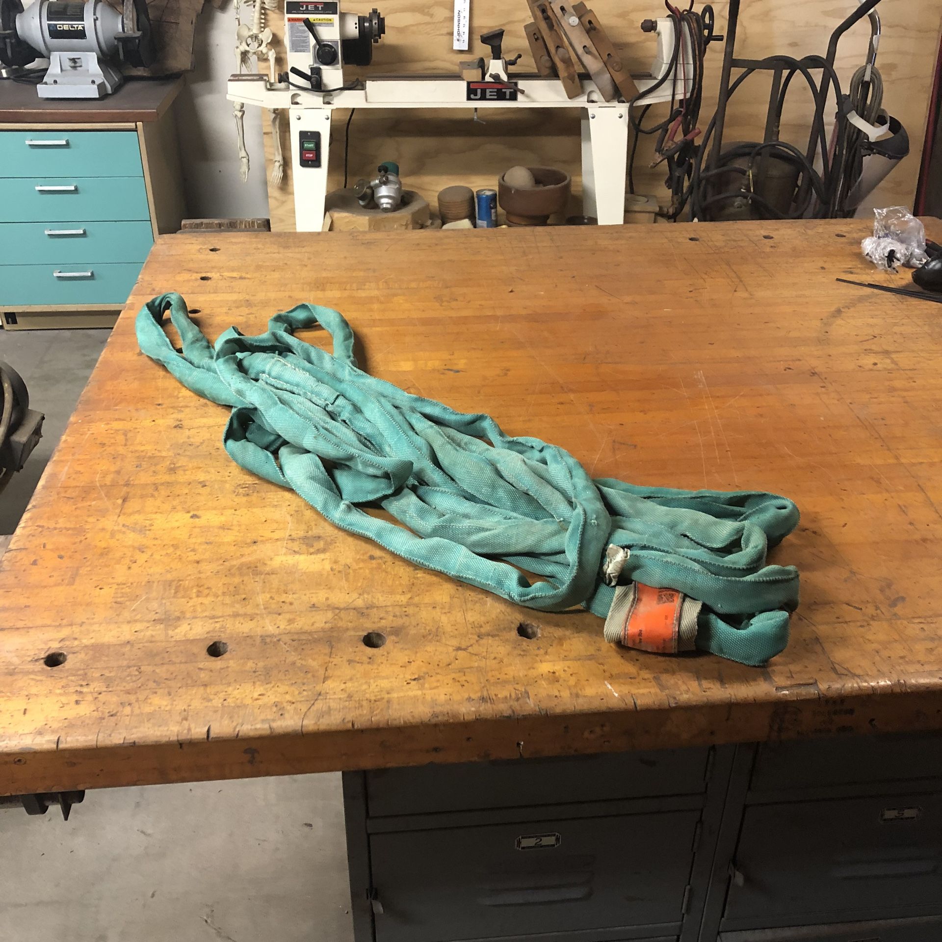 Polyester Lifting Sling 20’ Long 10,600 Lbs Basket Capacity / Off Road Recovery Tow Strap - $45 Each