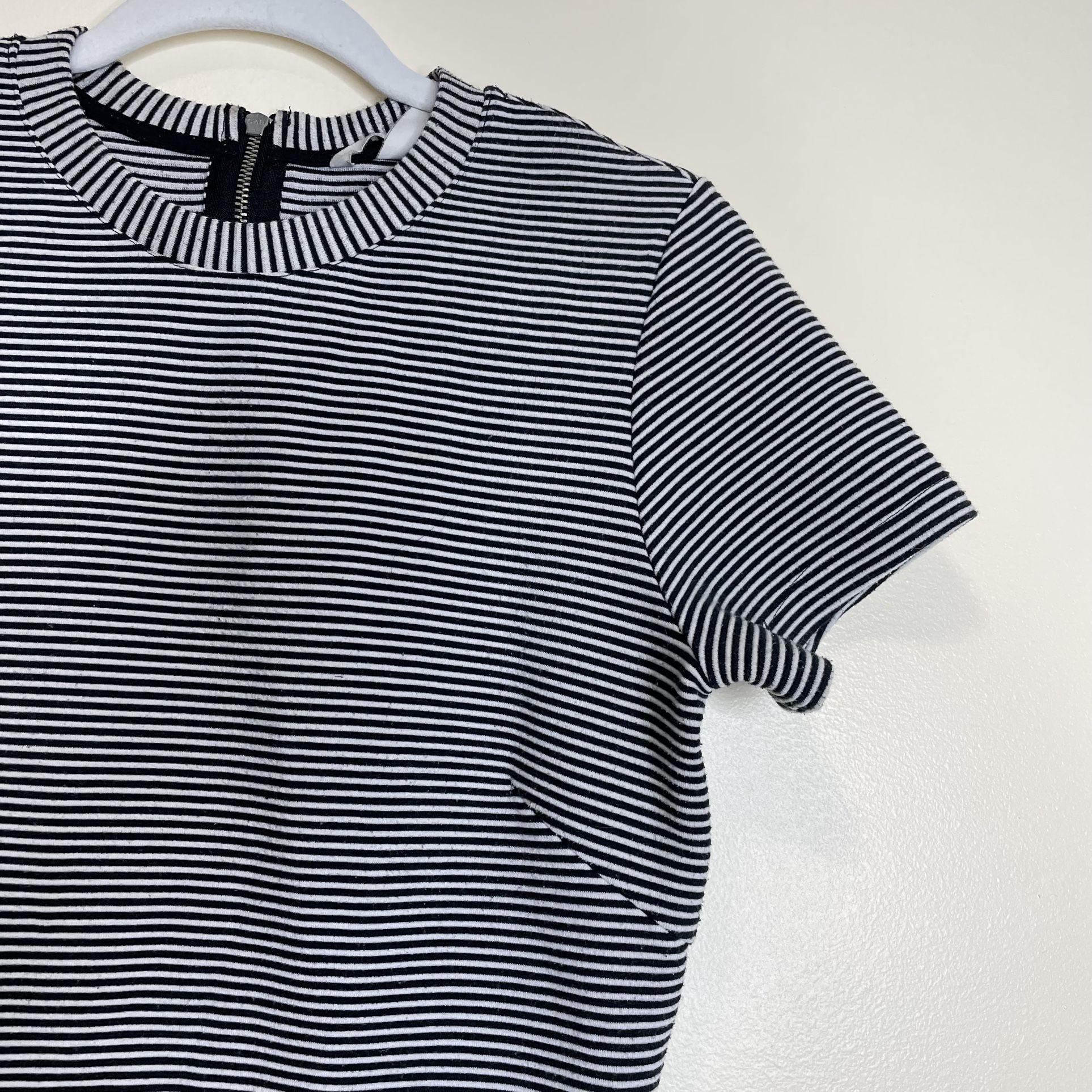 Black and White Striped H&M Dress Size Medium