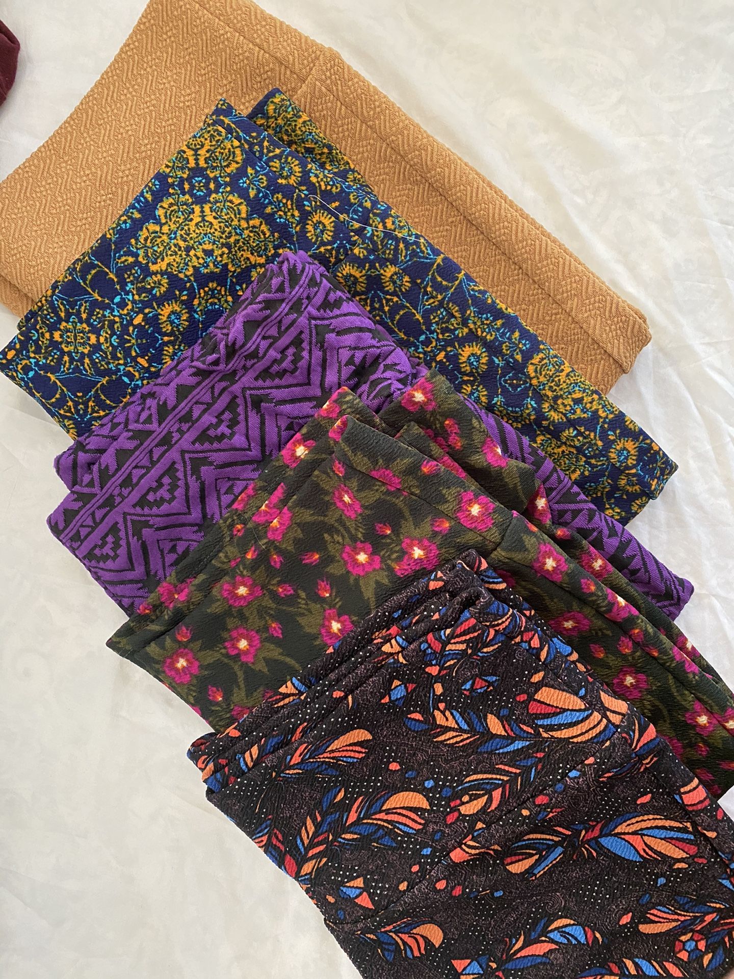 LuLaRoe Pencil Skirts set of 5