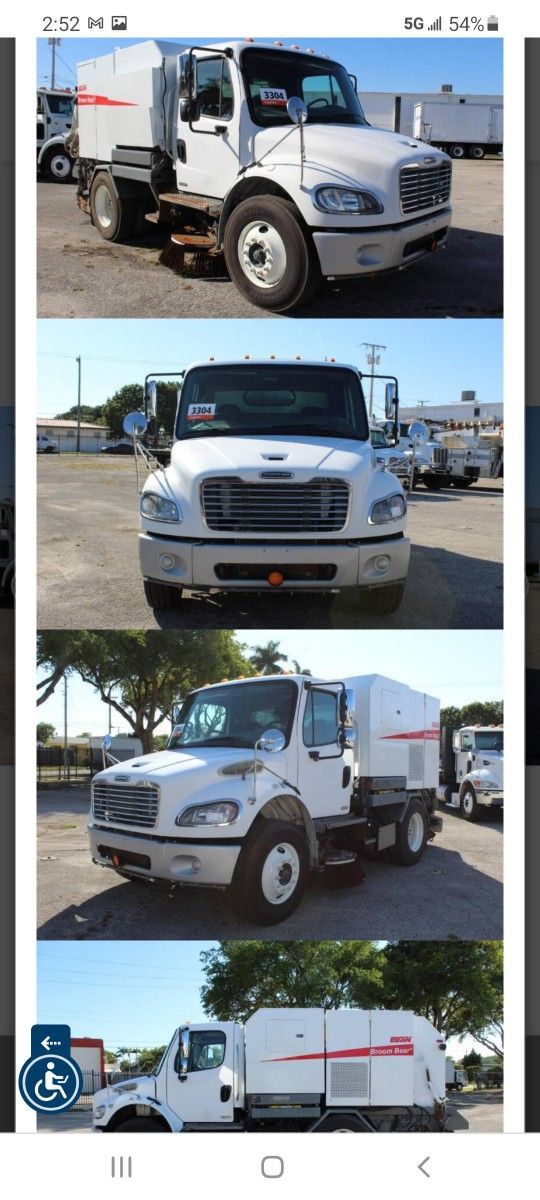 2007 FREIGHTLINER M2 106 SWEEPER UNIT CATERPILLAR ENGINE AUTO FINANCING AVAILABLE CALL OLIVER CRUZ COMMERCIAL FLEET SALES