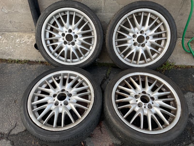 M wheels Staggered 18 inch BMW 3 series. 5 on 120mm - T02392