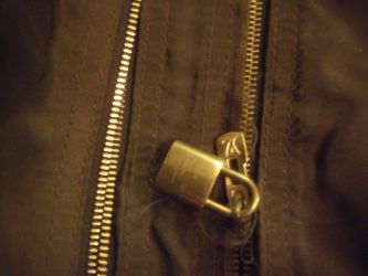 LV Louie Vuitton Vintage Garment Bag 100%Auth Thumbnail