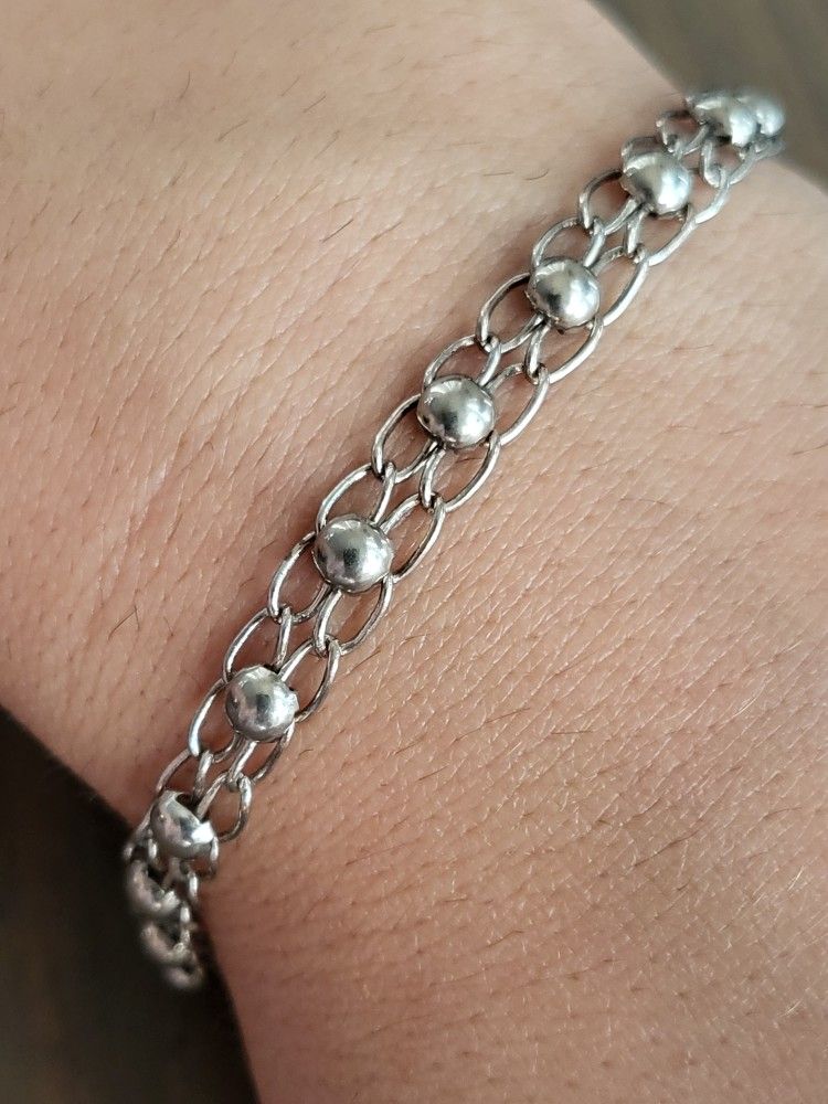 Vintage Sterling Silver Bracelet