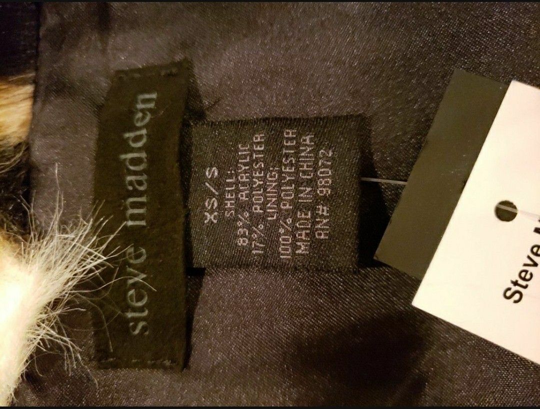 Steve Madden Faux Fur Vest