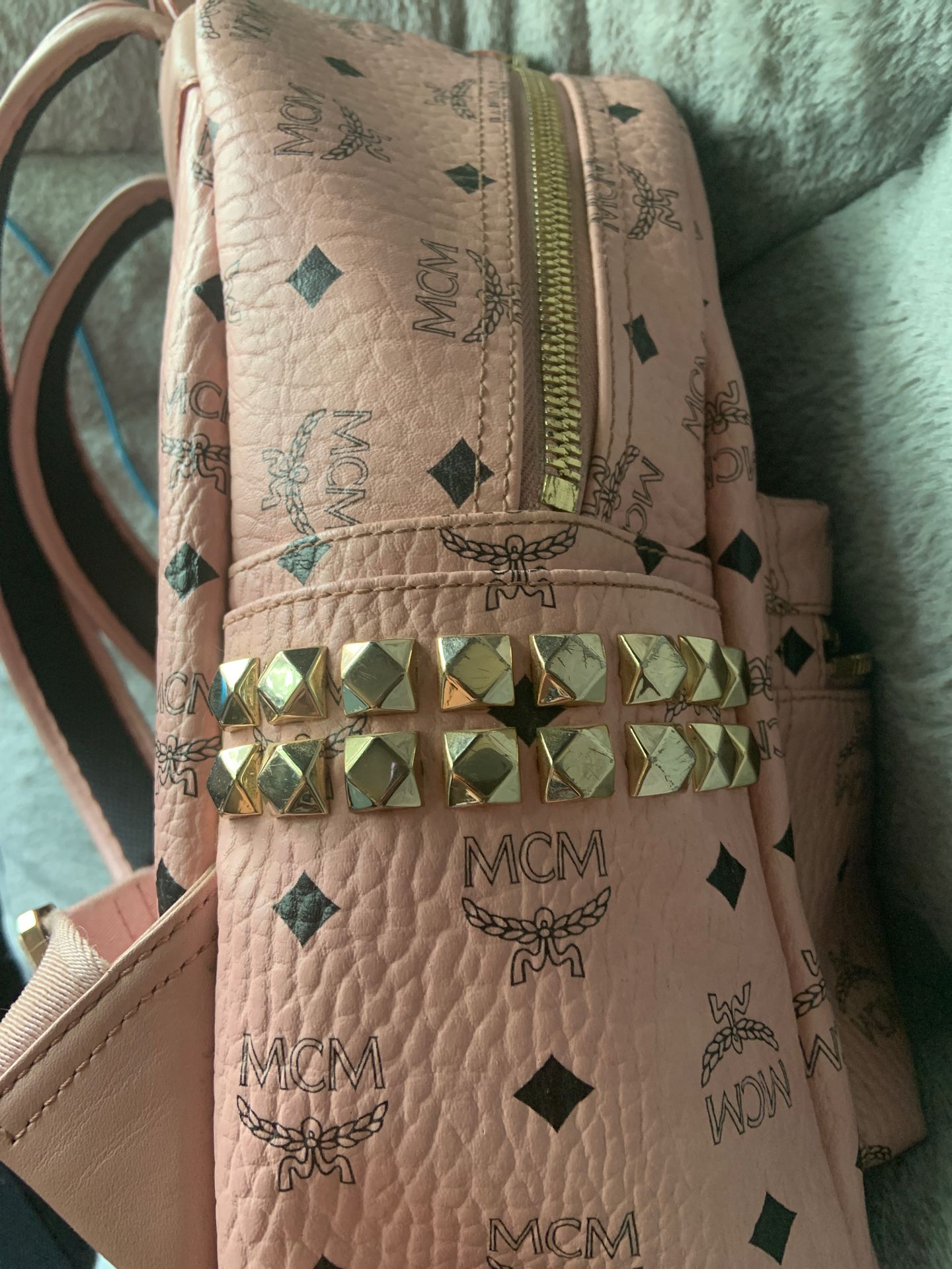 MCM- Stark Studded Backpack