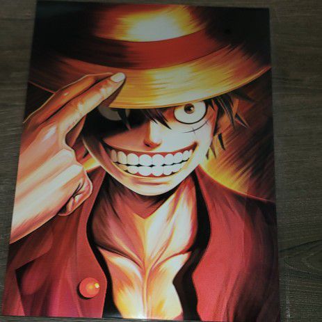 One Piece 3D Holographic Lenticular Anime Poster 