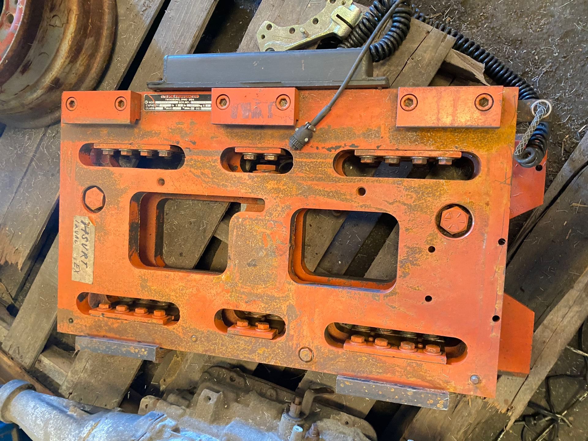 Forklift Scale Attachment Weight
