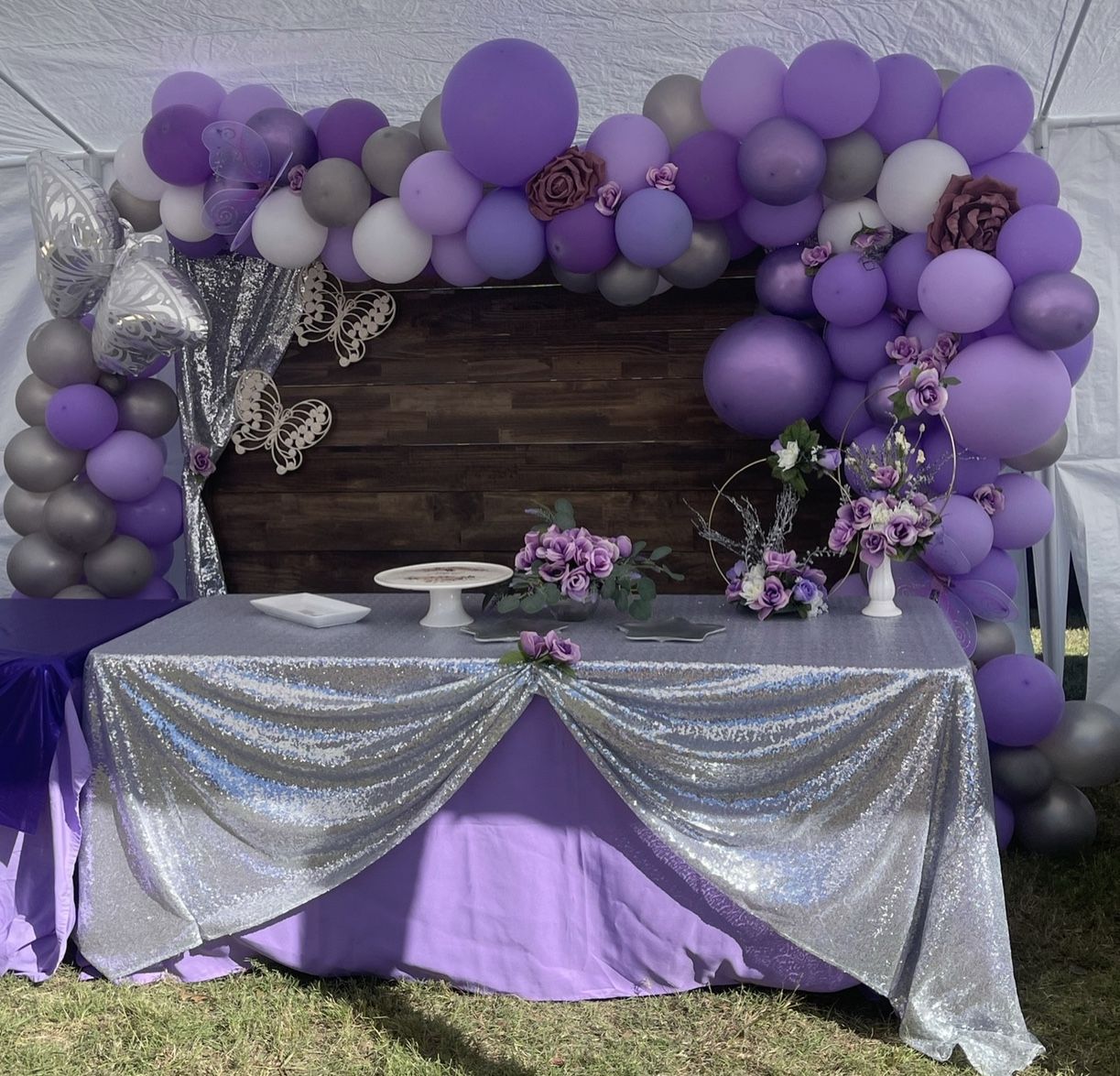 Rustic Wood Backdrop