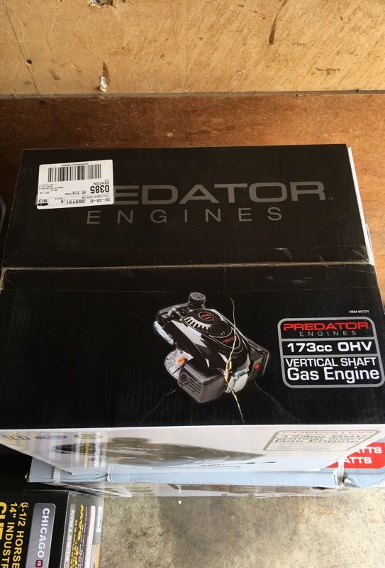 Predator engines 173cc OHV vertical shaft gas engine **BRAND NEW** for