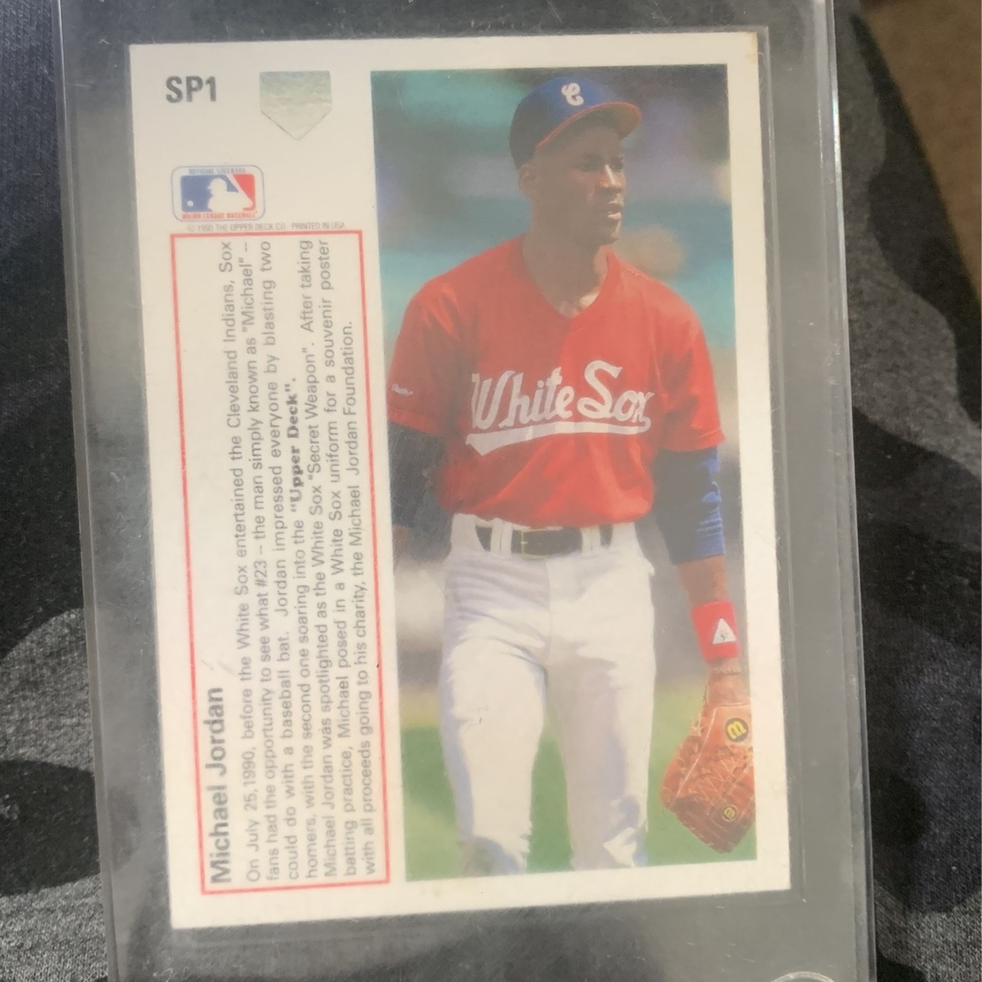 1991 upper deck SP1 Michael Jordan card in mint condition