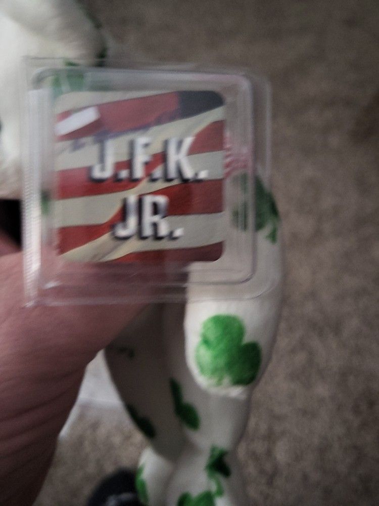 JFK Jr. Limited Edition RARE Beanie Baby Style Bear 0411/1999