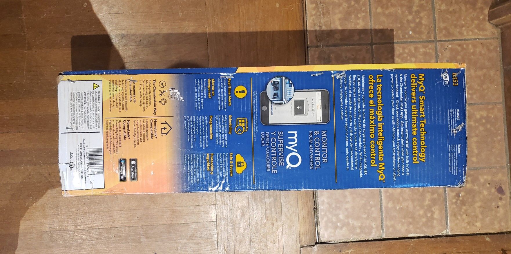 Chamberlain 1/2 HP Equivalent AC Belt Drive Smart Garage Door Opener with Medium Lifting Power With WiFi Options To Control From Phone