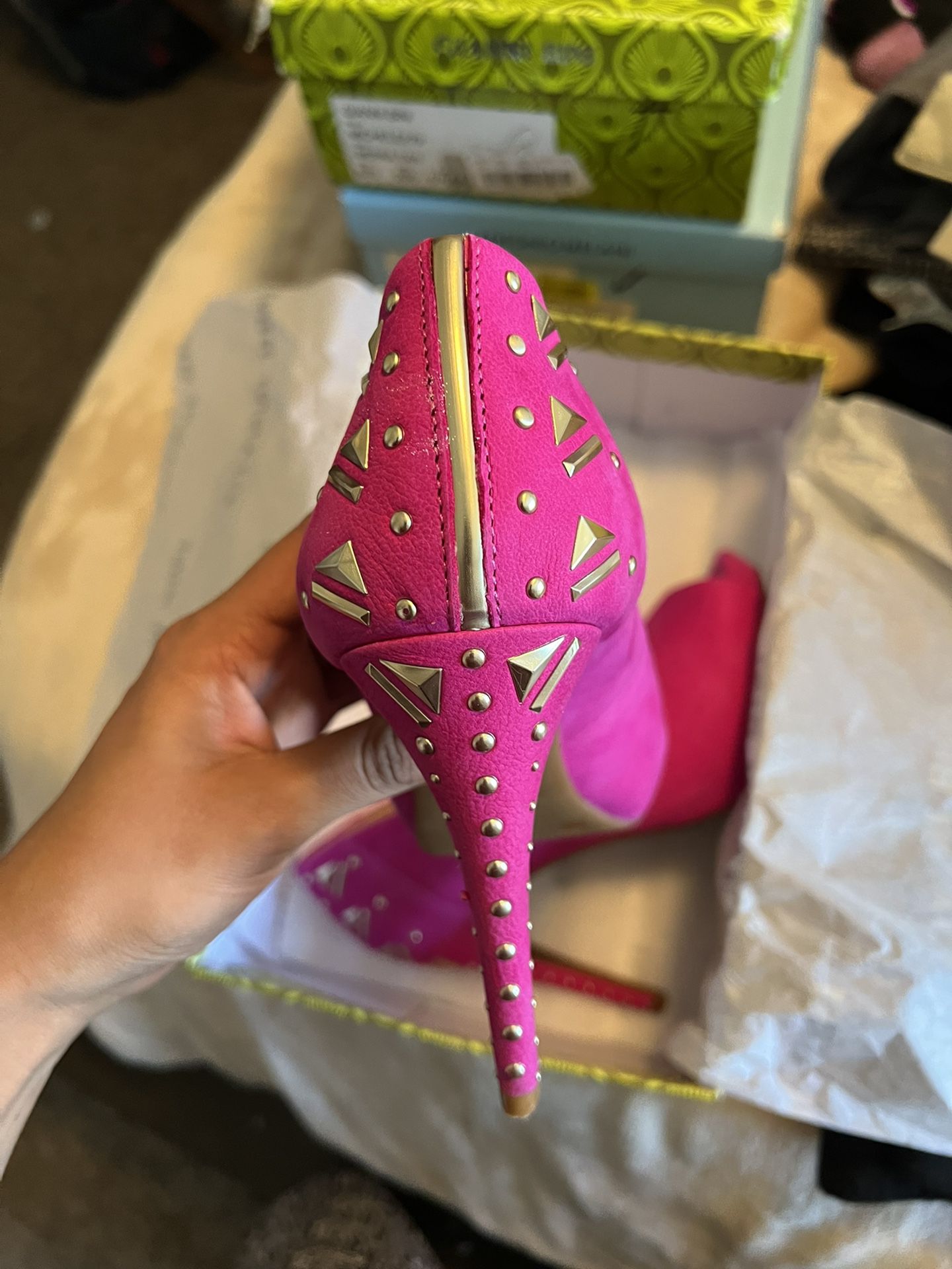 Hot Pink Gianni Bini Heels