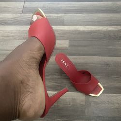Red DKNY heels Thumbnail
