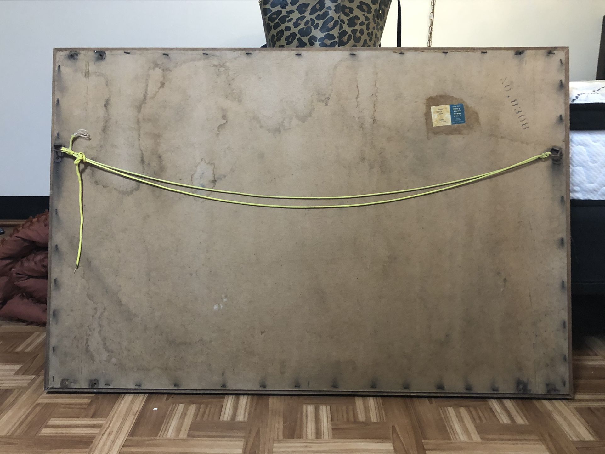 Vintage Wood Mirror