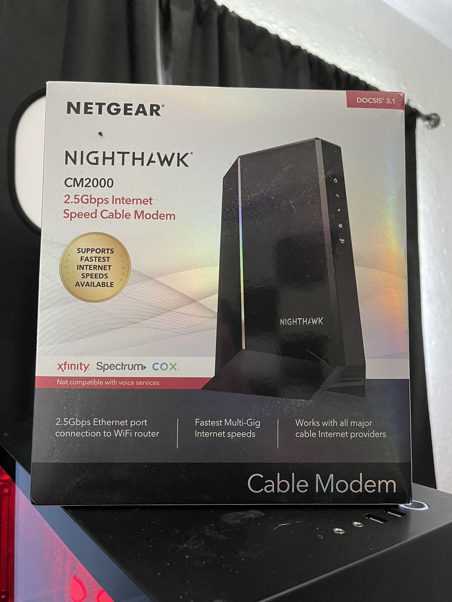 Netgear Nighthawk CM2000 DOCSIS 3.1 Cable Modem