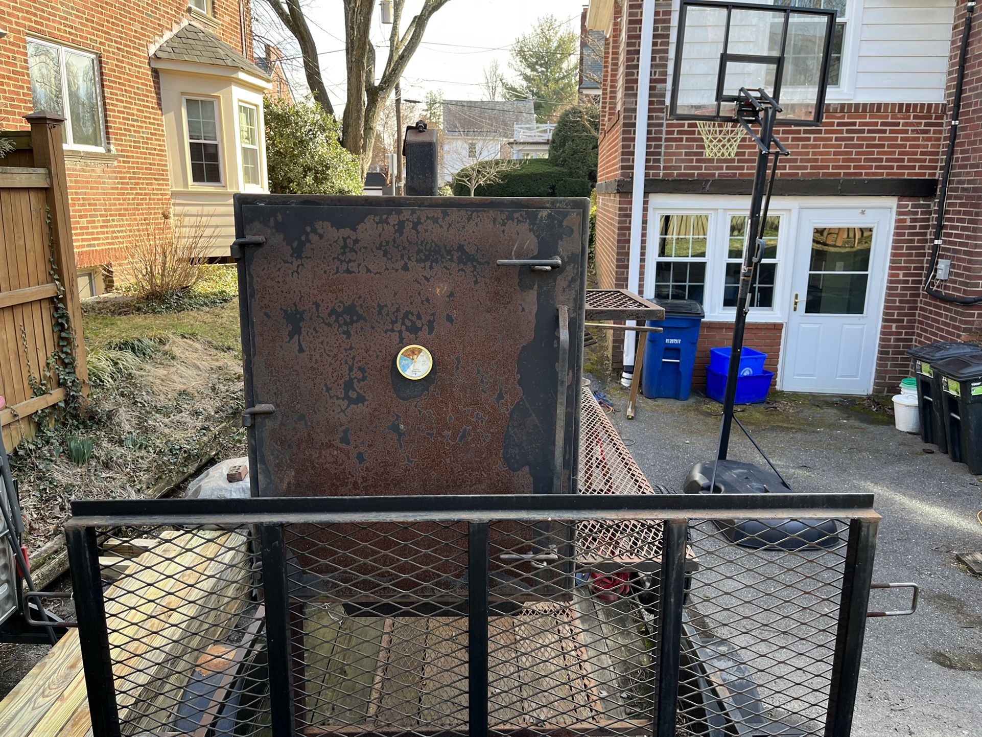 BBQ Pit / Grill / Smoker and Trailer
