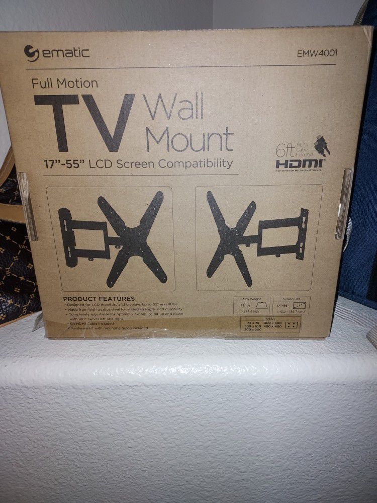 Full Motion Tv Mount 17"-55"