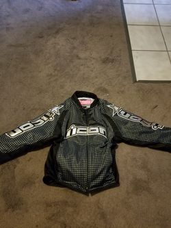 ICON women's motorcycle jacket Thumbnail