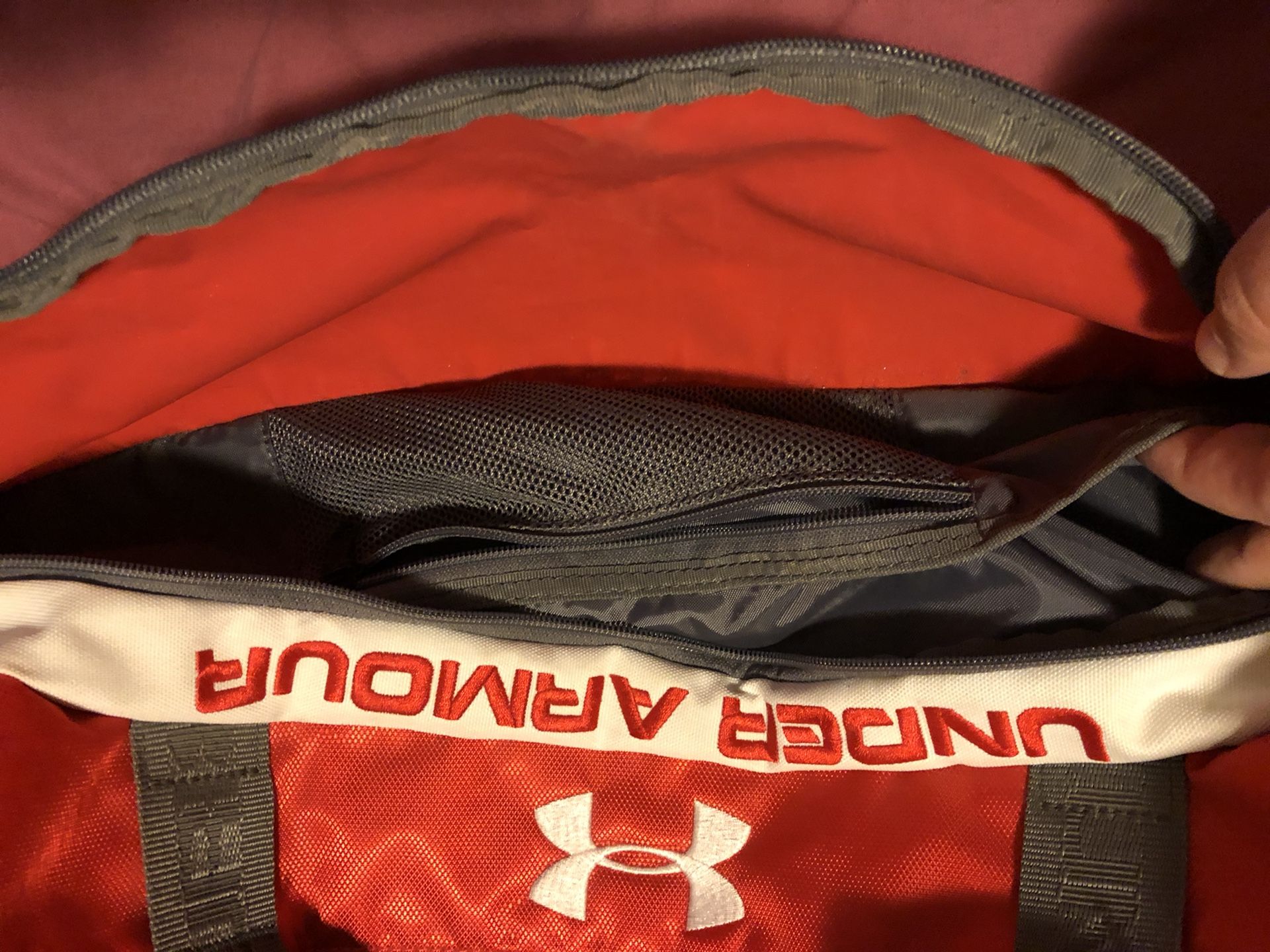 Under Armour Duffle Bag.