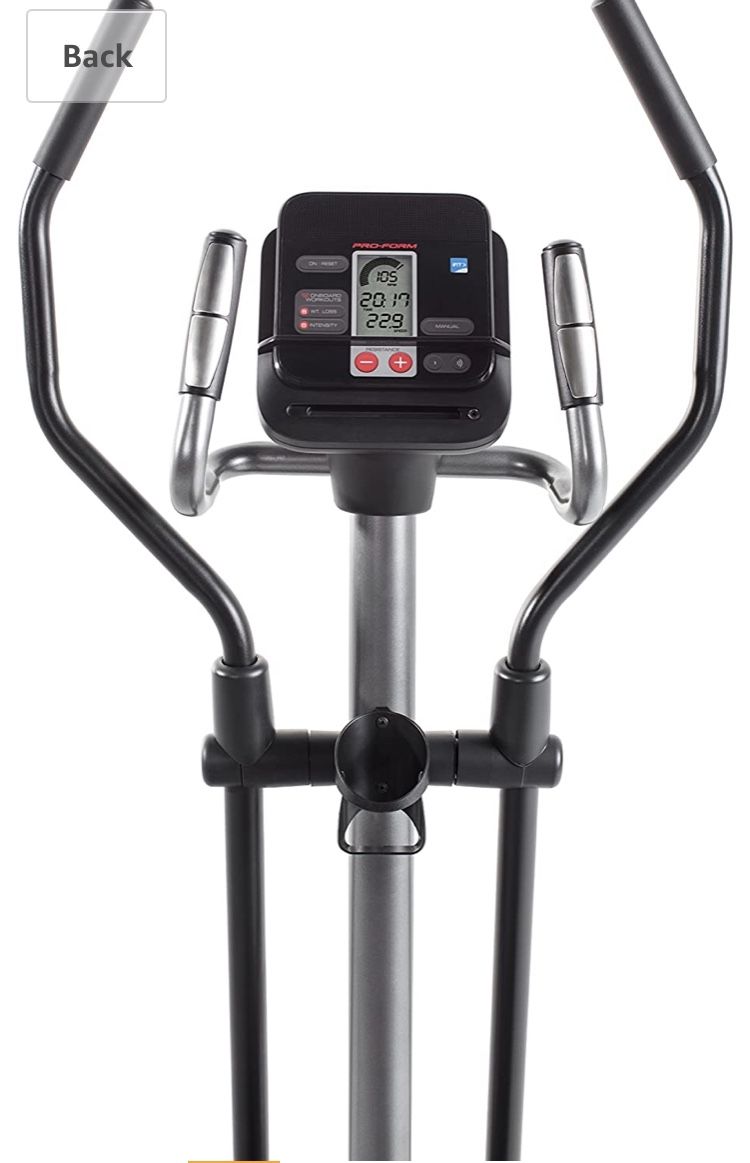ProForm Cadence LE Rear-Drive Elliptical with LCD Display Window, Compatible with iFit Personal Training