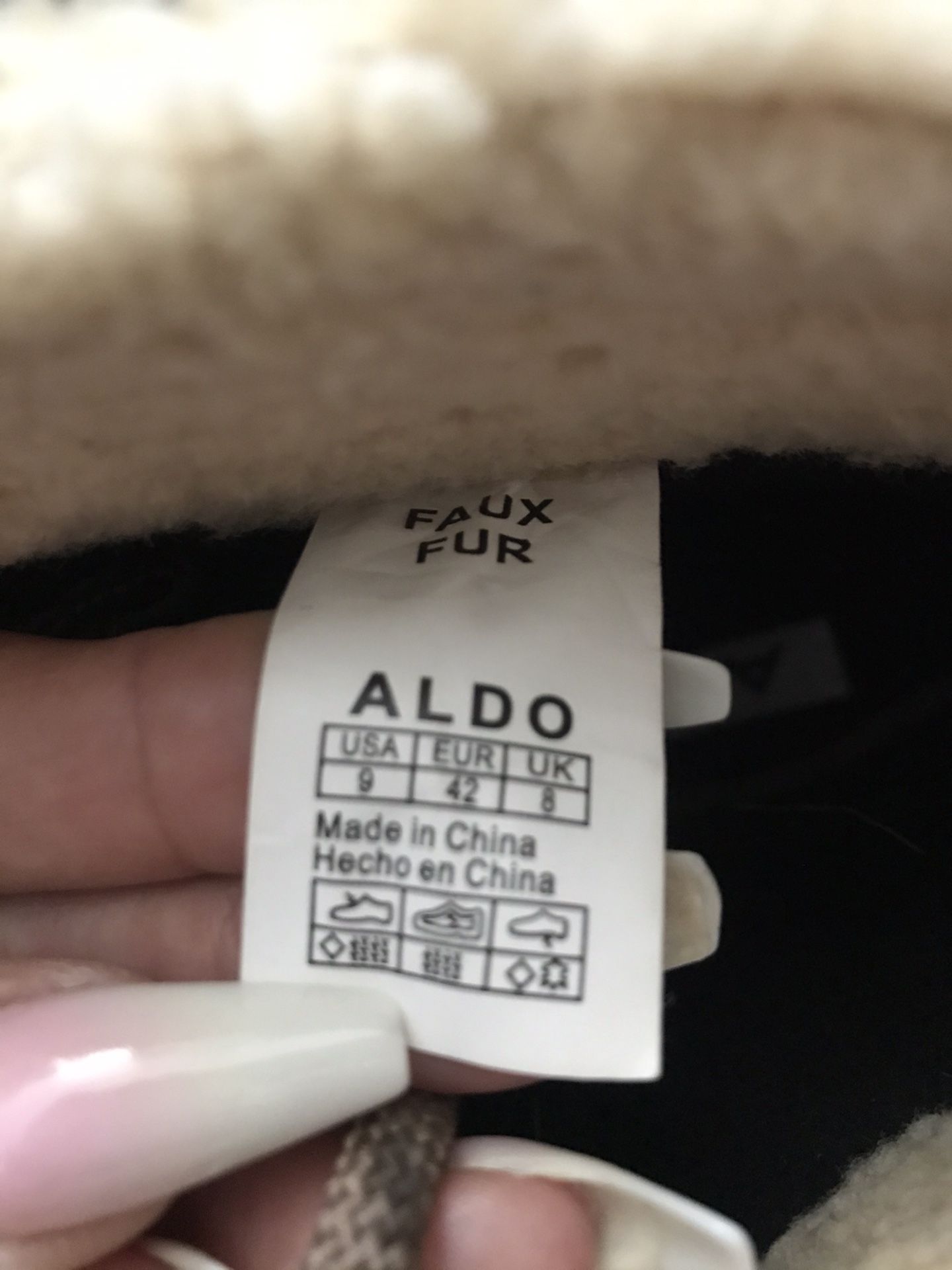 New Aldo boots