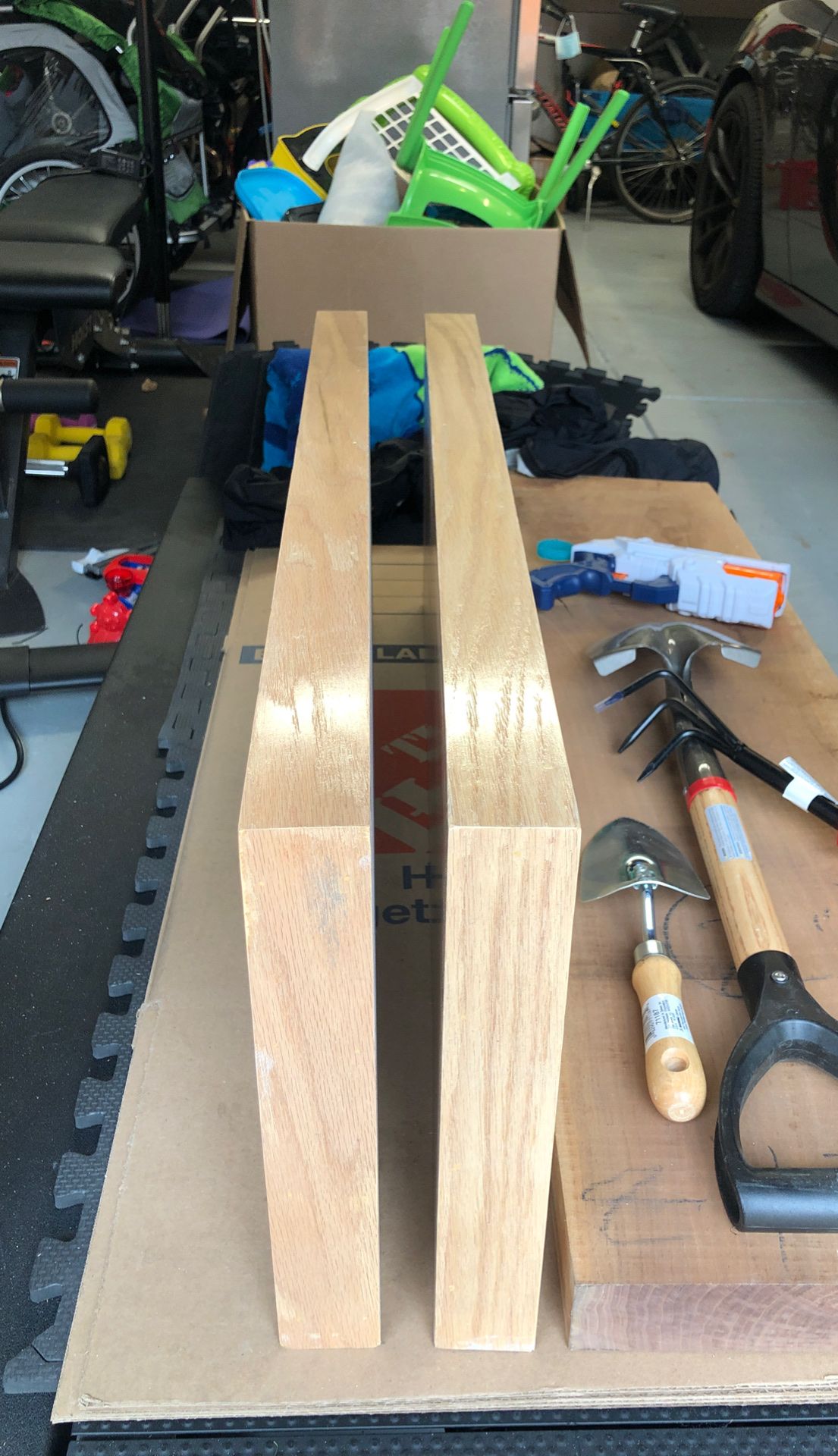 Custom Made Floating Shelves