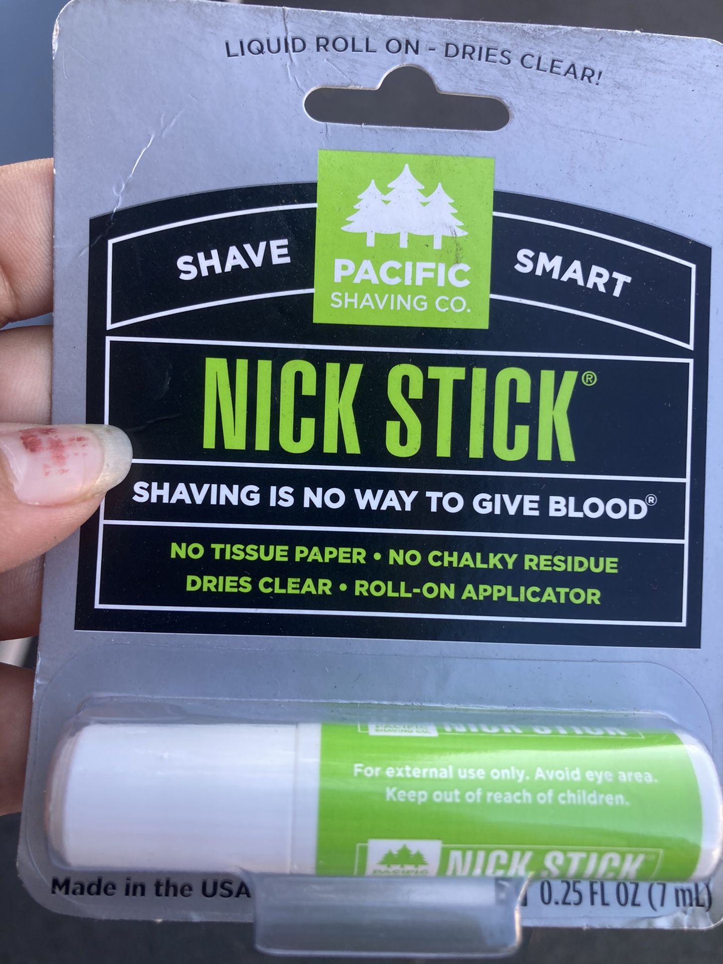 Nick Stick Shaving / Crema Para Rasurarse