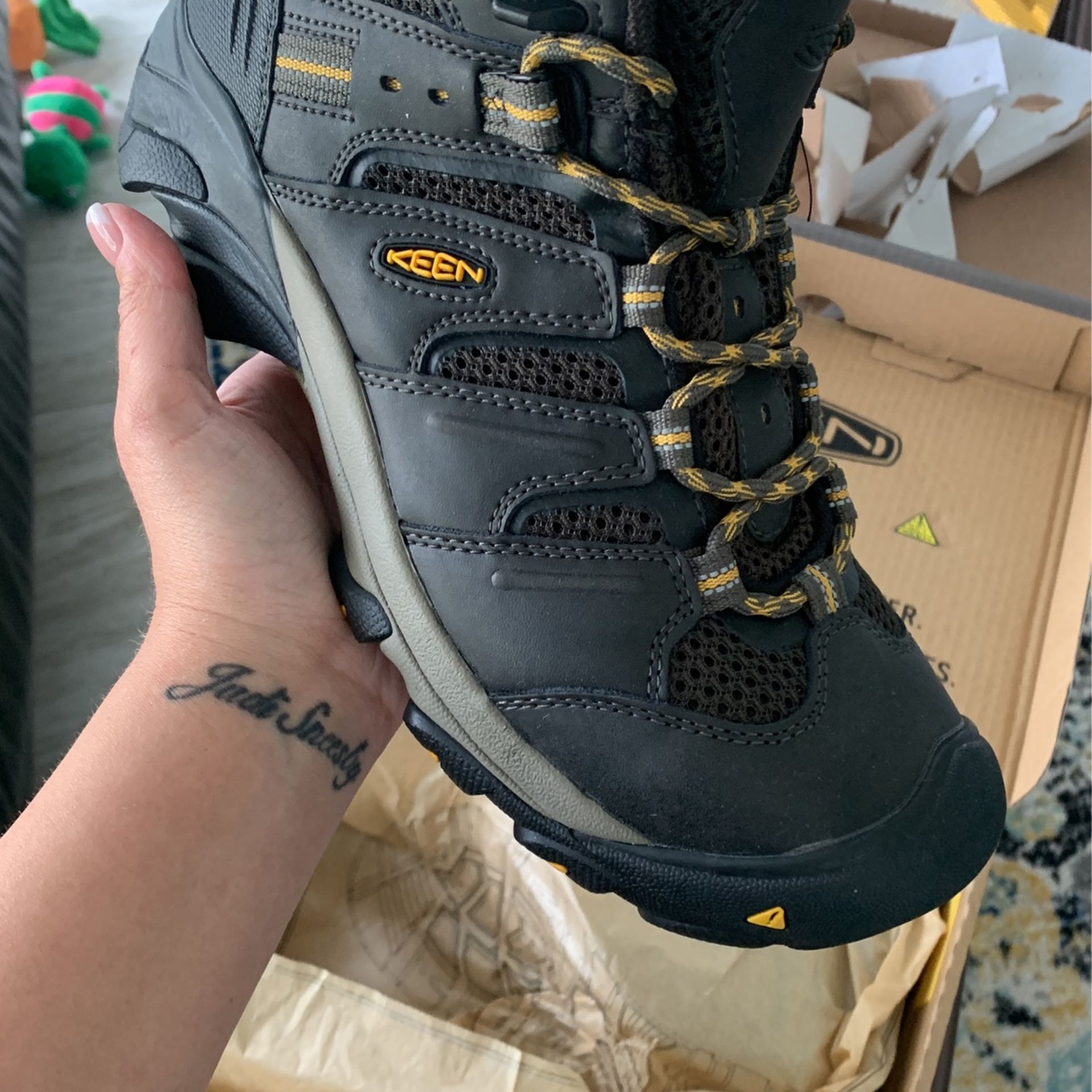 Steel Toe Utility Boots