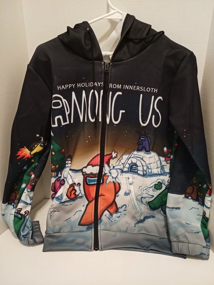 Unisex Hoodie Jacket For Youth (Large)