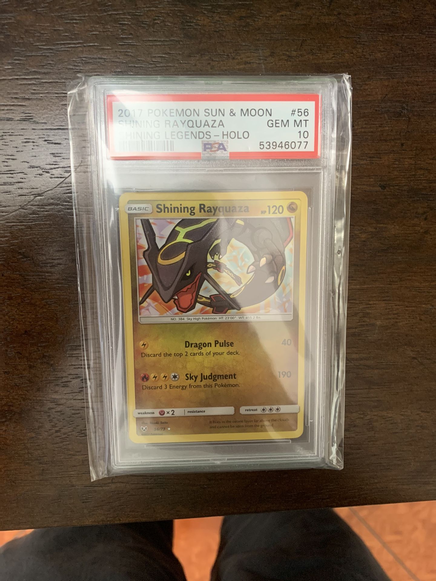 Shining Rayquaza Psa 10
