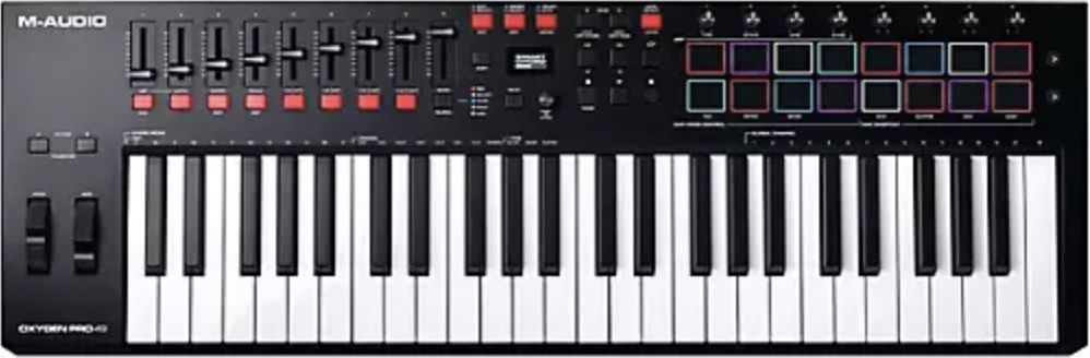 M Audio Oxygen Pro 49 Key MIDI Keyboard
