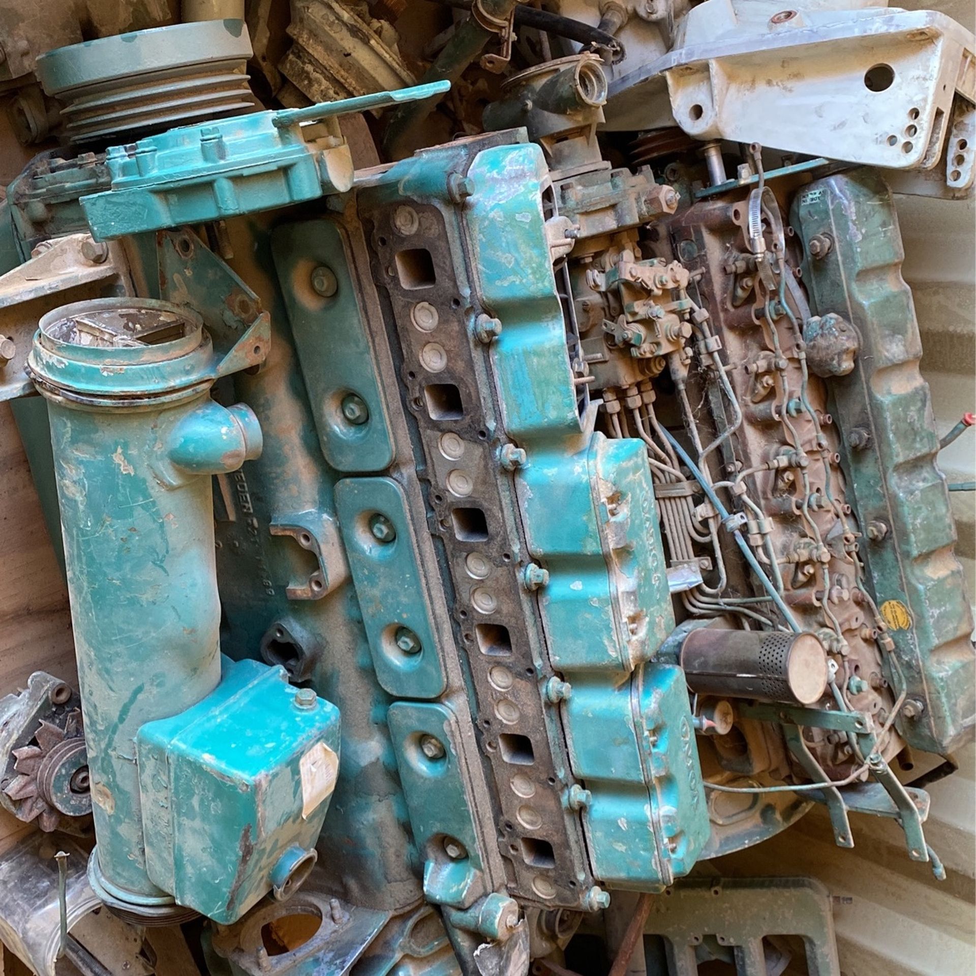 2 Volvo Penta Motors 41b & 40a For Parts