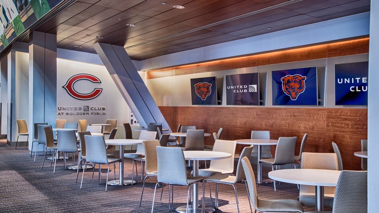 2 Chicago Bears vs Baltimore Ravens 11/21/21 United Club Section 214 Row 5 Tickets