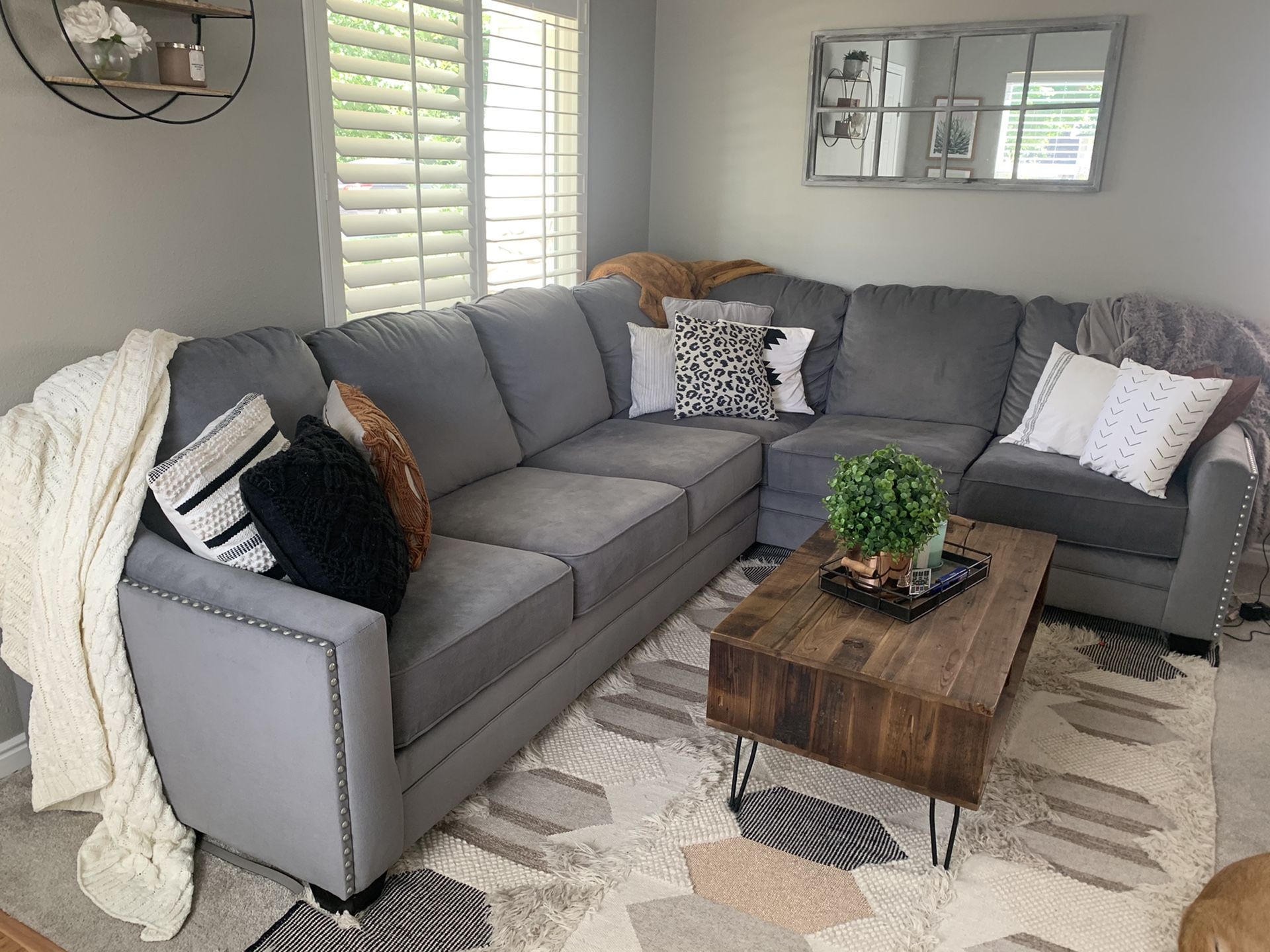 Grey Sectional