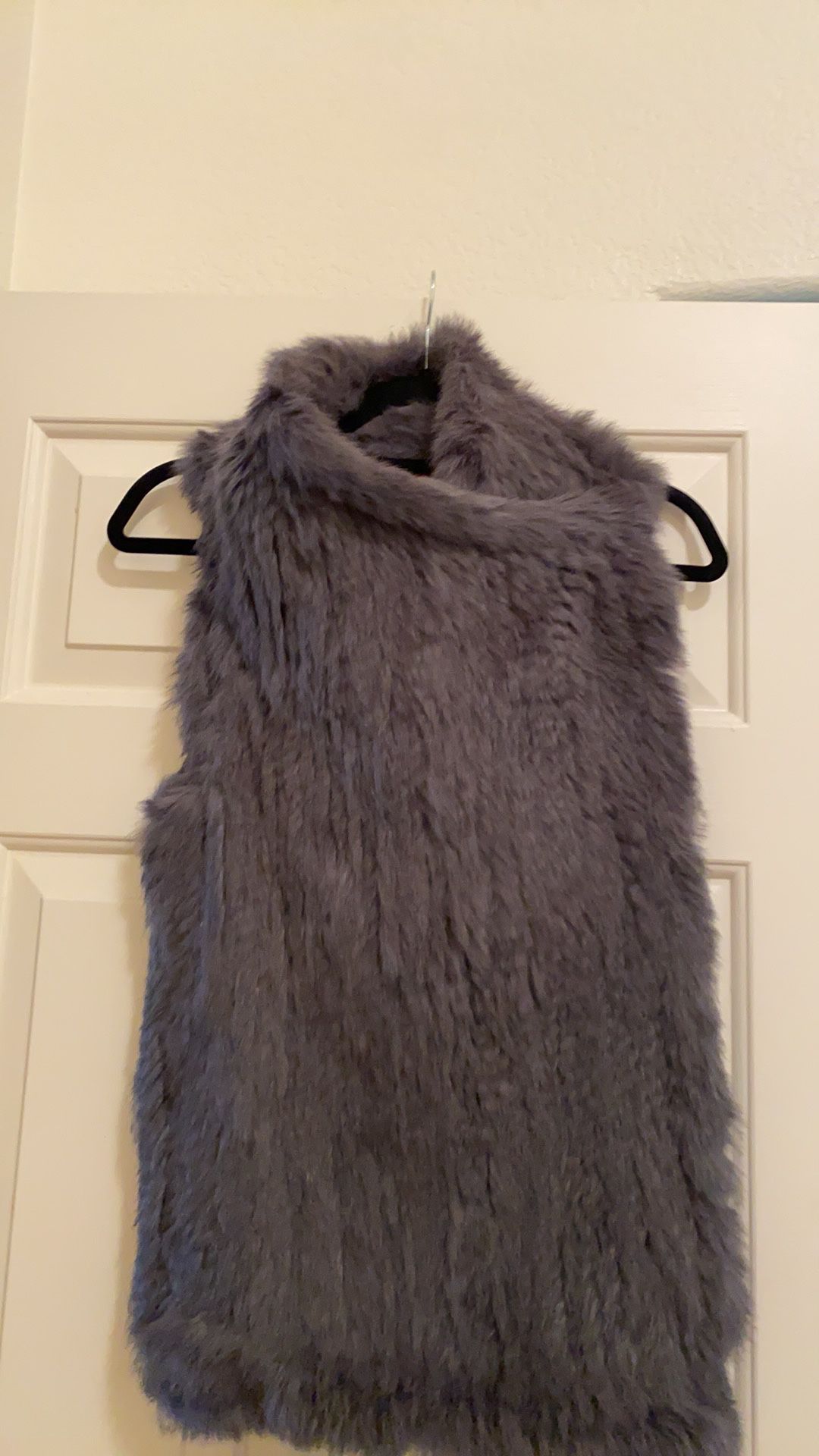 Real Rabbit Fur Vest