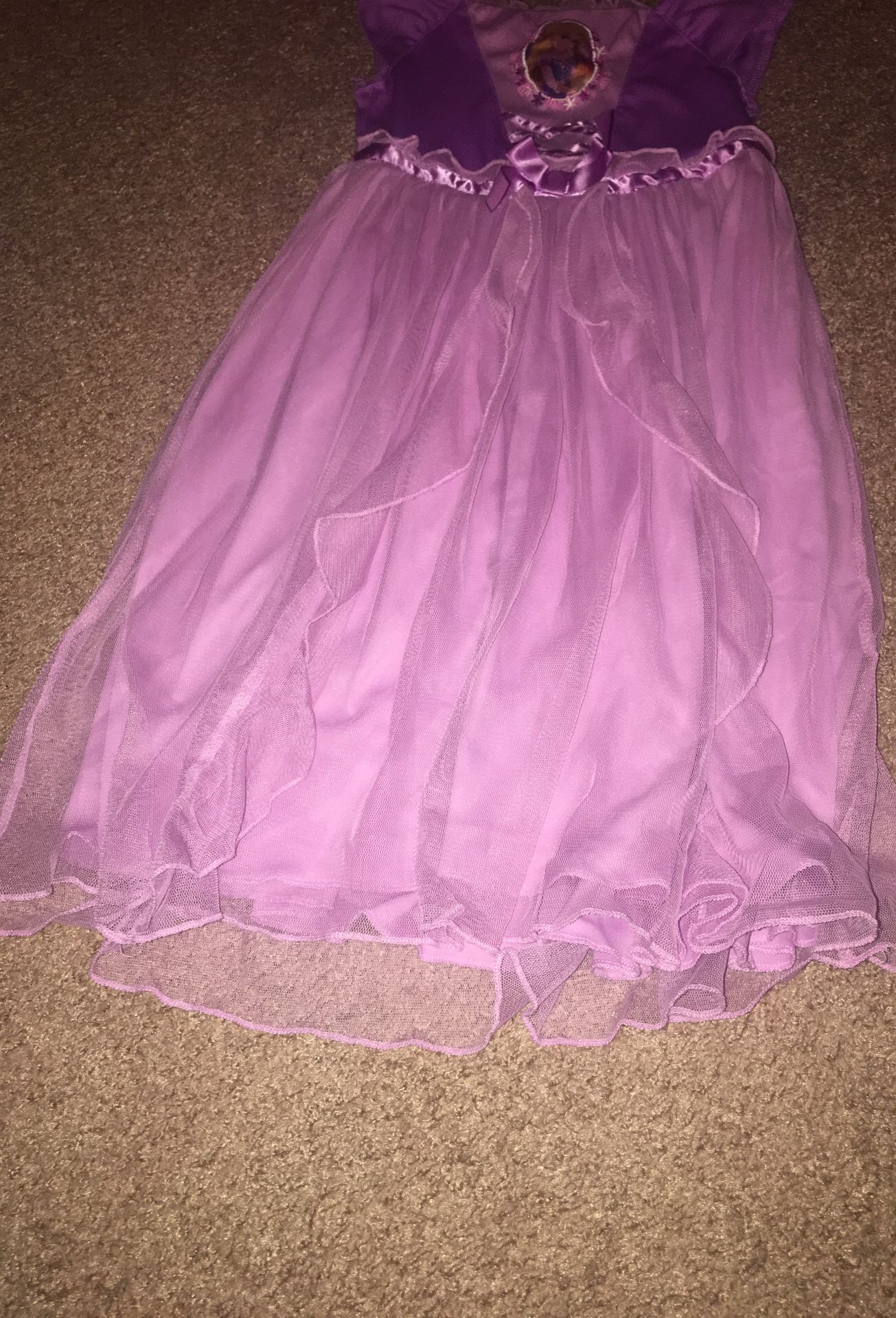 Disney rapunzel dress/night gown
