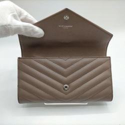 SAINT LAURENT Long Wallet /Crossbody Bag 💼  Thumbnail