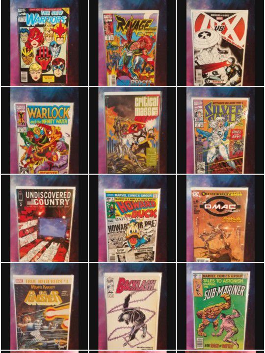 24 COMIC BOOKS.  TAKE ALL THEM FOR...
