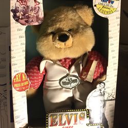 Taipow New In Box Limited Edition Elvis Teddy Bear Thumbnail