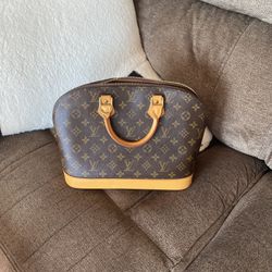 Louis Vuitton LV Hand Bag  Alma Browns Monogram  Thumbnail