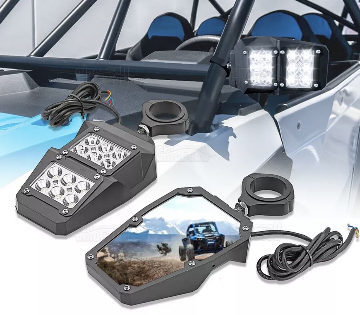 Rzr Can Am Pair Mirrors