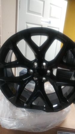 24 Inch Black Snowflake Wheels For Sale In Fayetteville Ga Offerup