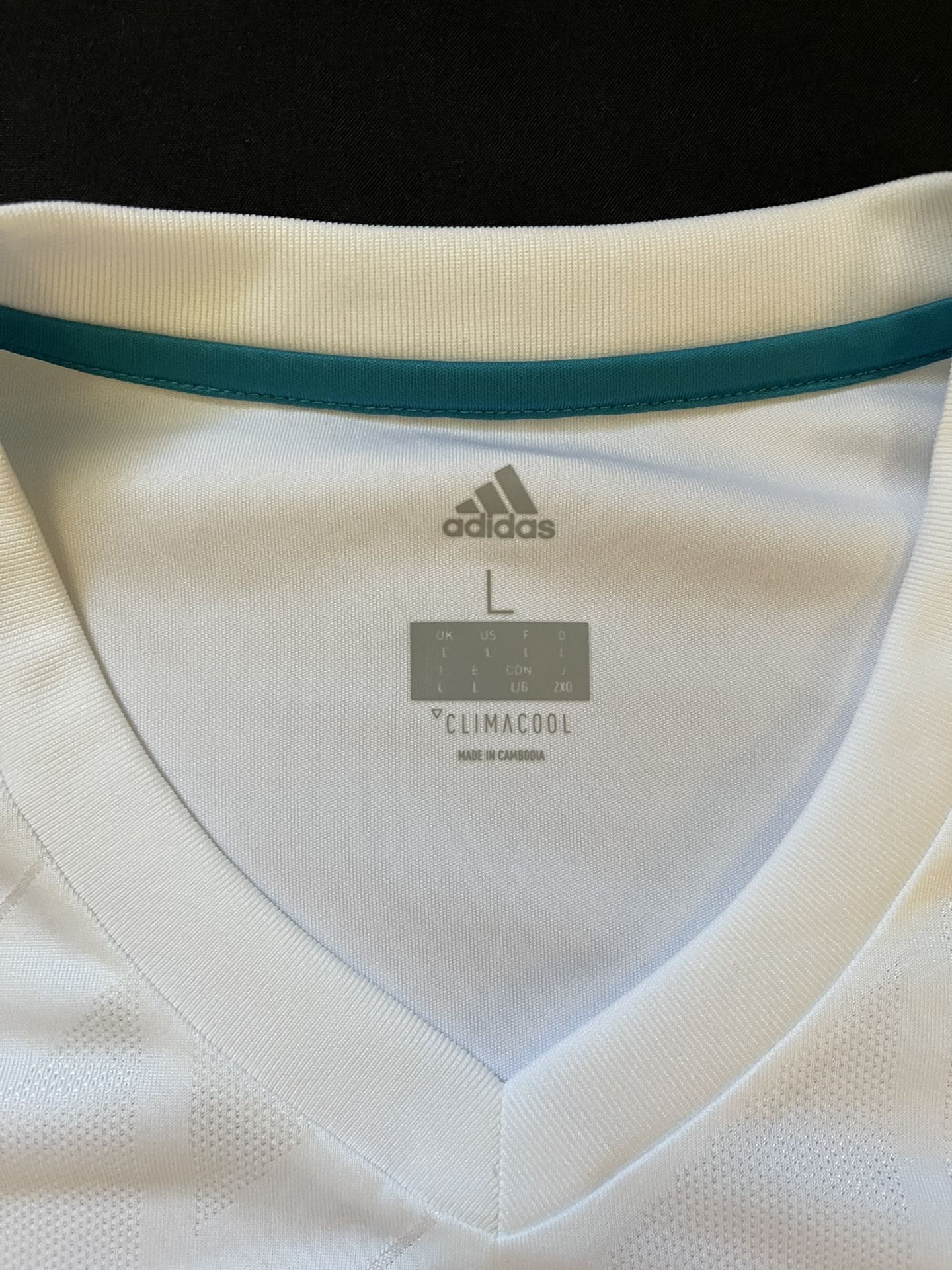 Adidas Real Madrid Soccer Jersey Size L
