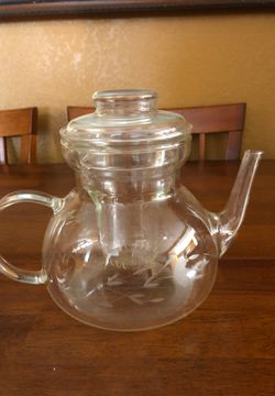 Glass tea pot Thumbnail