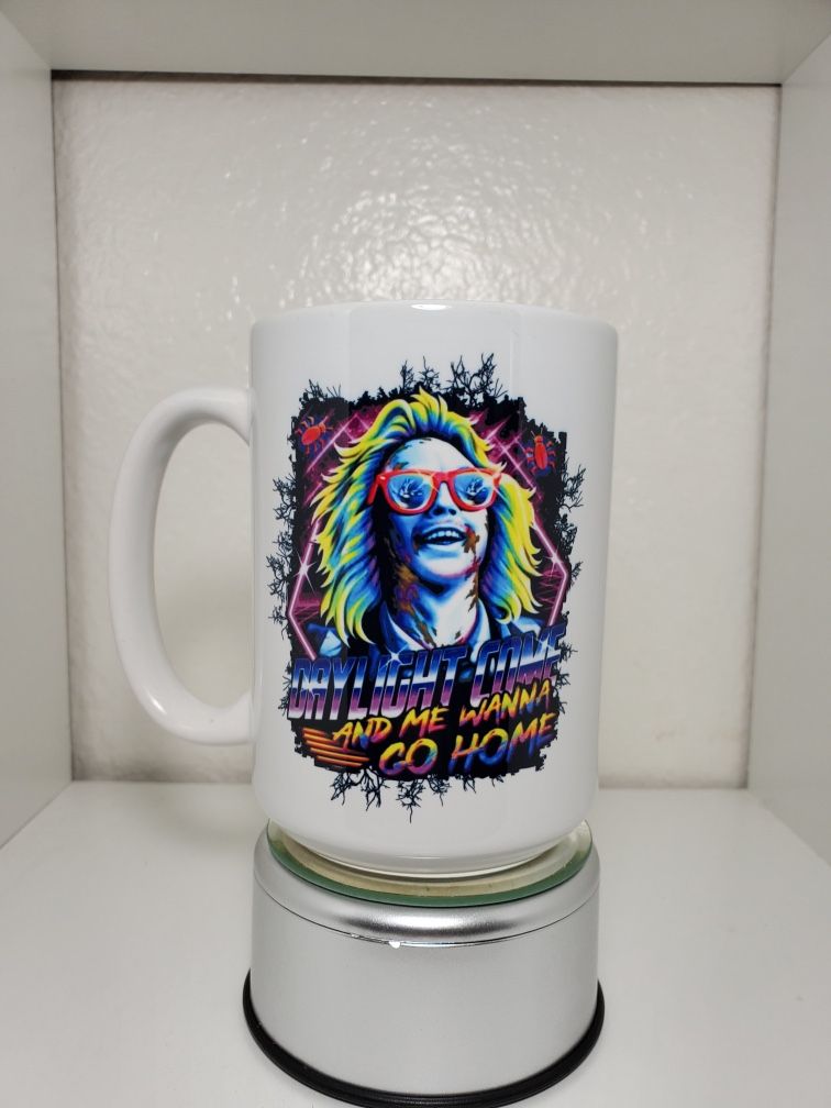 Beetlejuice Custom 15 oz Coffee Mug