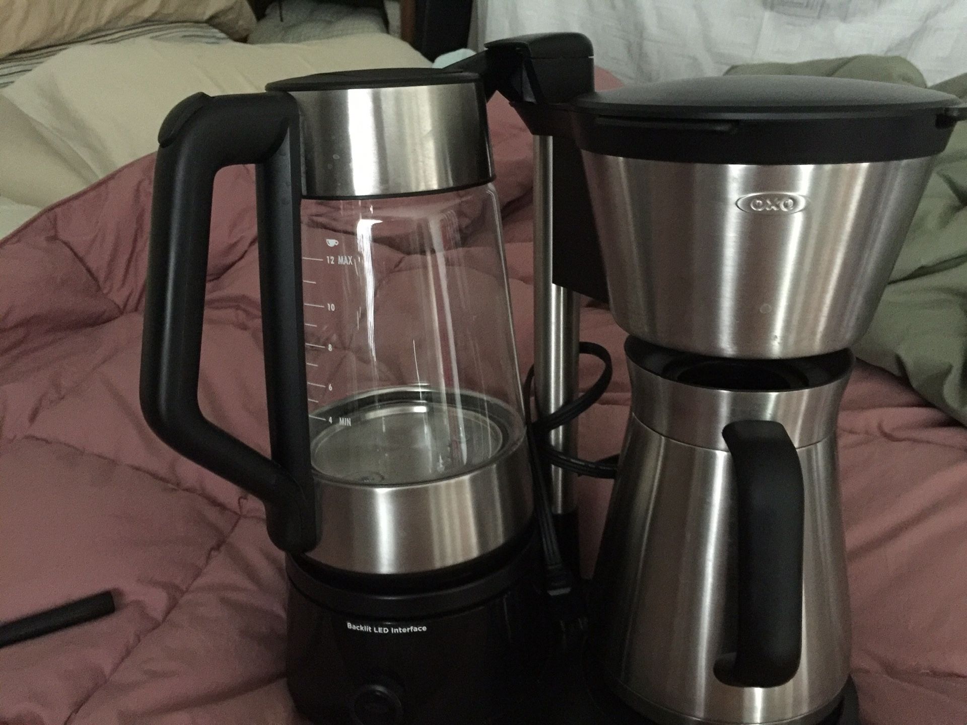 OXO brand Coffee maker Barista Brain 12 Cup 99 for Sale in Escondido