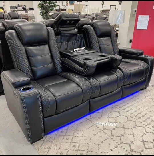 $50 Down Payment 💦 
Party Time Power Reclining Sofa
Ashley Furniture 《In STOCK, Fast Delivery 》