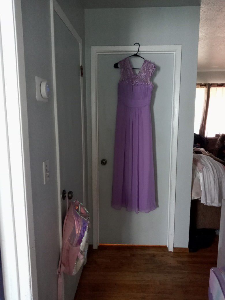Purple Bridesmaid dress XL