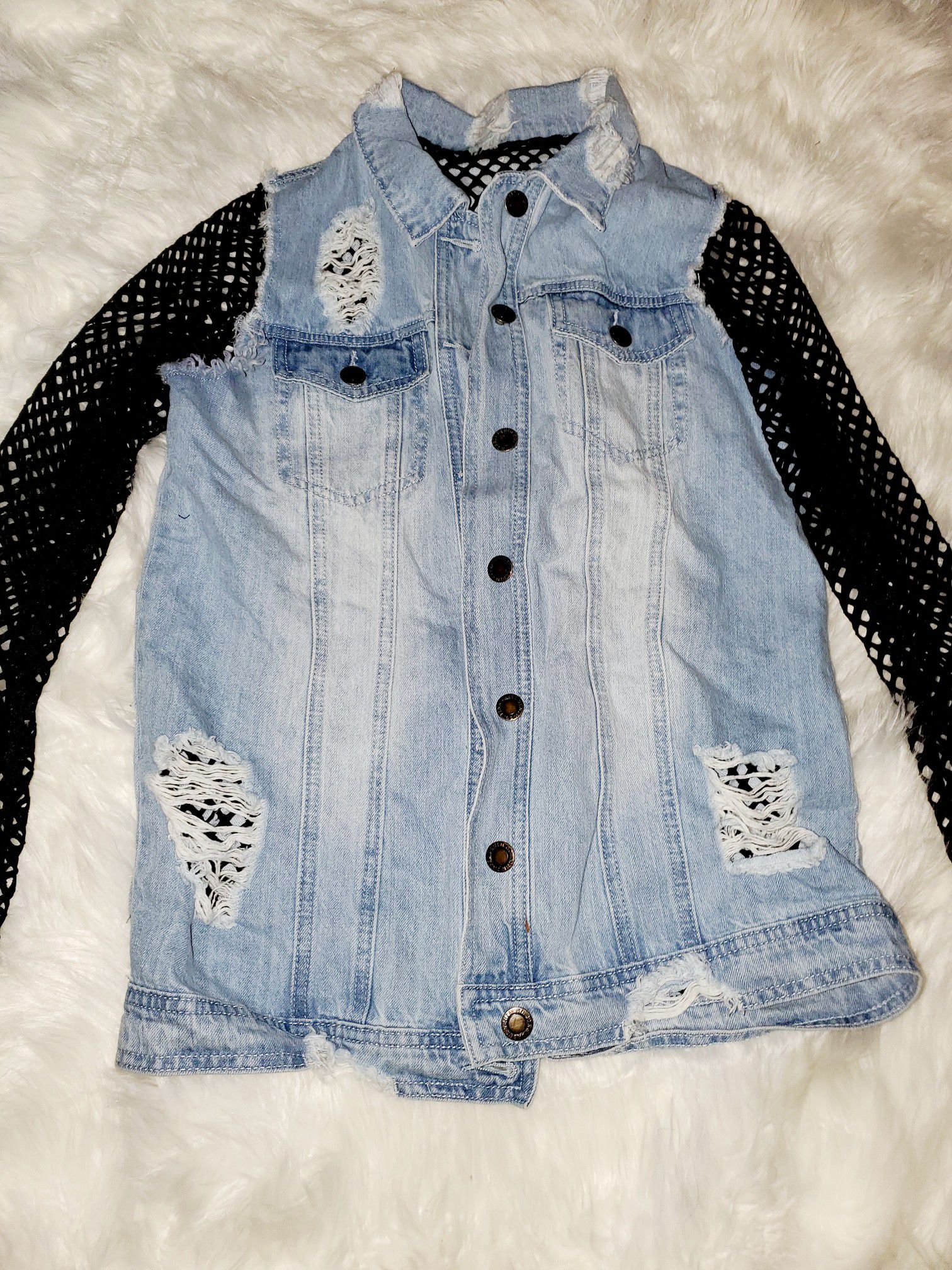 SOLD OUT EVERYWHERE! DENIM VEST